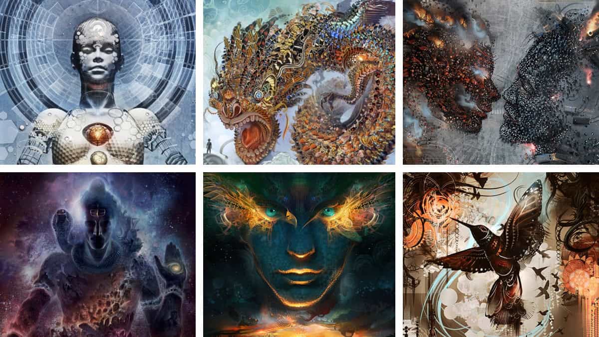 Does Android Jones Dream of Electro-Mineralist Sheep?